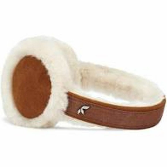 Koolaburra Accessories - Koolaburra UGG Suede  Earmuffs Tan NWT